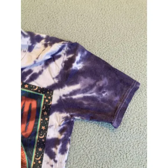 Pink Floyd Top Small Tie Dye Filmore Pyramid Retro T-Shirt Hippie 70s Rock Band - Picture 7 of 12